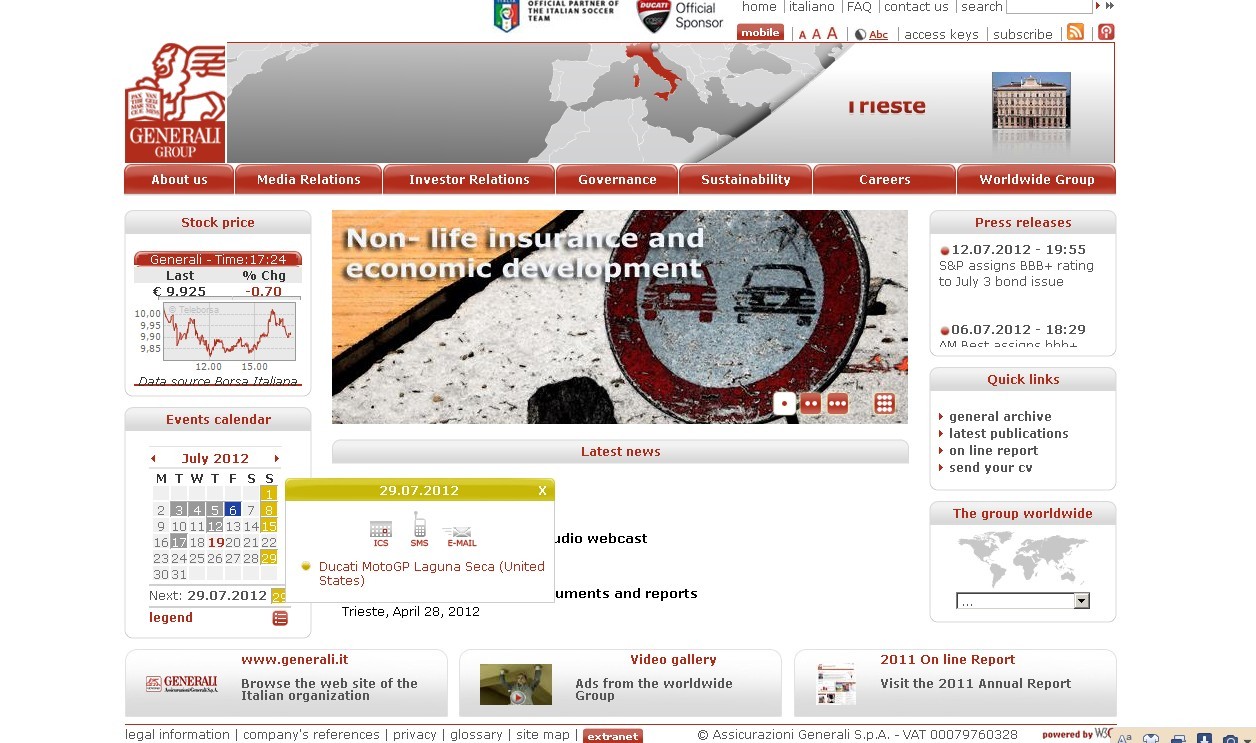 չ˾ASSICURAZIONE GENERALI
