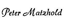 PeterMatzhold