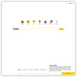 Yandex(yandex.ru and yandex.com)